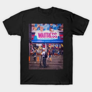 Times Square People Tourists Broadway Street Manhattan NYC T-Shirt